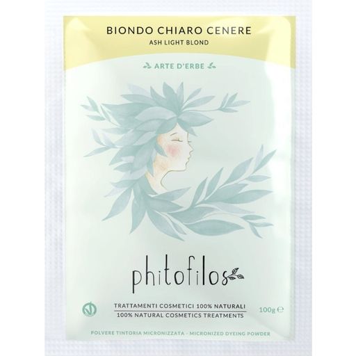 Phitofilos Coloration Végétale Blond Cendré Clair - 100 g