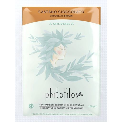 Phitofilos Coloration Végétale Marron Chocolat - 100 g