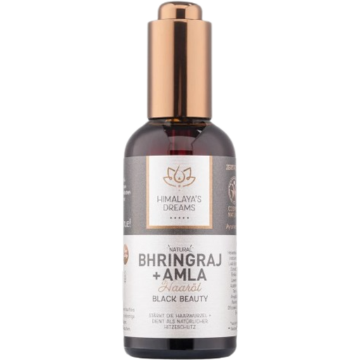 Ajurvedsko olje za lase Bhringraj & Amla / Black Beauty - 100 ml