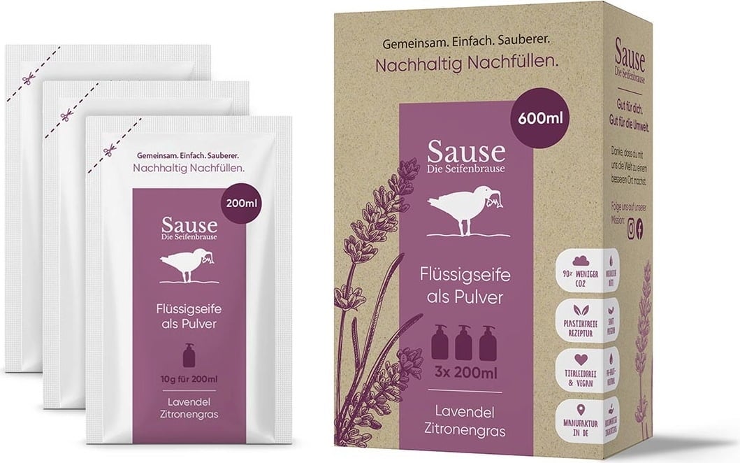 Refill Flüssigseife Lavendel Zitronengras