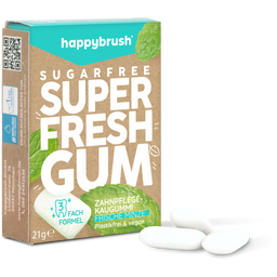 happybrush Tandverzorgende Kauwgom Superfresh