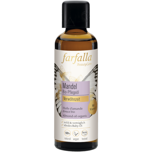 Farfalla Bio njegujuće ulje – badem - 75 ml