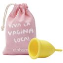einhorn Menstruationstasse Papperlacup - M