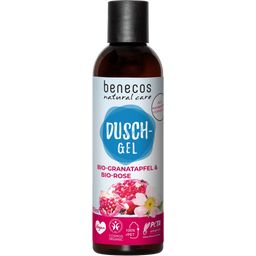 benecos Pomegranate & Rose Natural Shower Gel - 200 ml