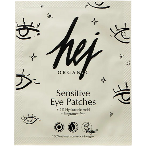 hej Organic Sensitive Eye Patches - 1 paire