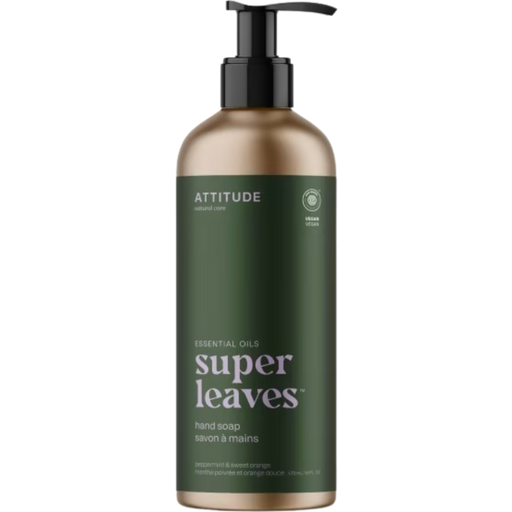 Super Leaves Peppermint & Sweet Orange kézszappan - 473 ml