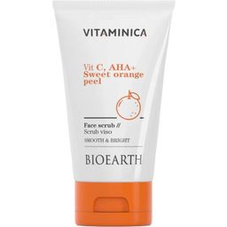 VITAMINICA Vit. C, AHA + Sweet Orange Peel Face Scrub - 150 ml