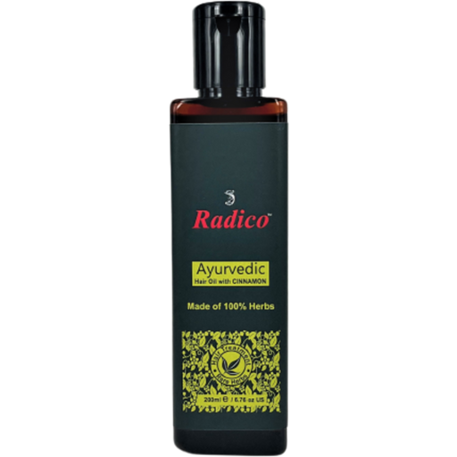 Radico Ajurvédsky olej na vlasy - škorica