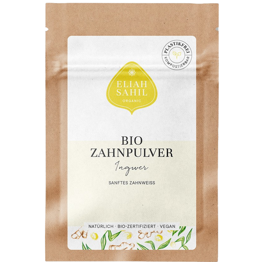 ELIAH SAHIL Bio Zahnpulver Ingwer - 8 g