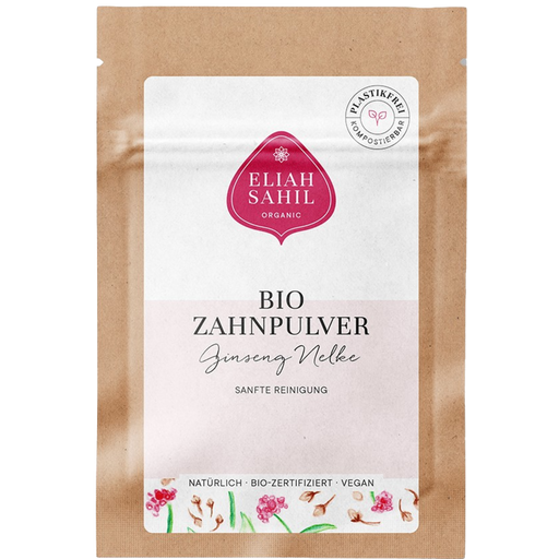 Eliah Sahil Organic Ginseng Clove Toothpowder - 6 g