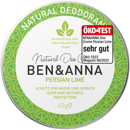 BEN & ANNA Natural deodorační krém - Persian Lime