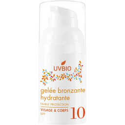 UVBIO Hydrating Tanning Gel SPF 10 - 30 мл