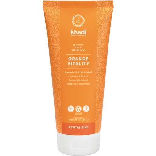 Khadi® Ayurvedic Elixir Shampoo Orange Vitality - 200 ml