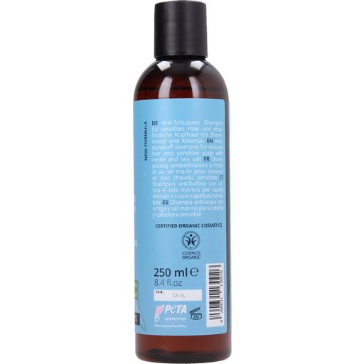 GRN [GREEN] Shampoo Anti-Dandruff  Nettle & Sea Salt - 250 ml
