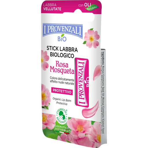 Rosa Mosqueta Stick Labbra Biologico Effetto Gloss - 5,50 ml