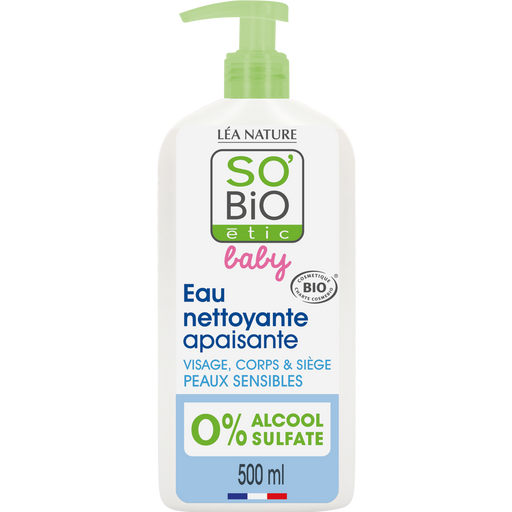 Micelarna voda za čišćenje tijela i lica za bebe - 500 ml