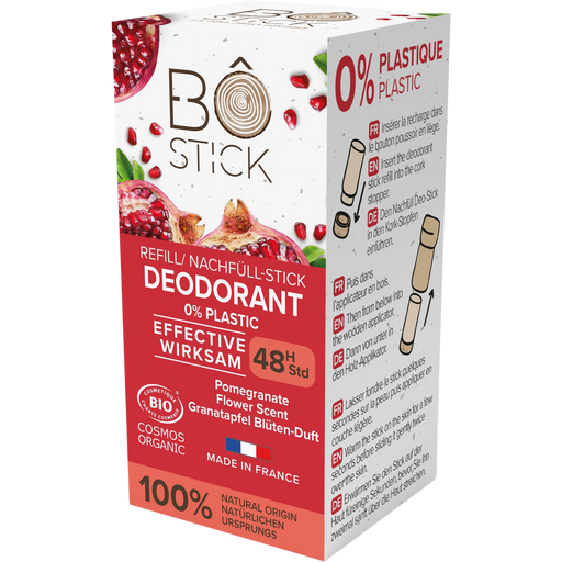 BÔ Stick Pomegranate Blossom Refill Deodorant  - 45 g