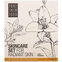 PURE SKIN FOOD Organic Skincare Set For Radiant Skin - 1 Set