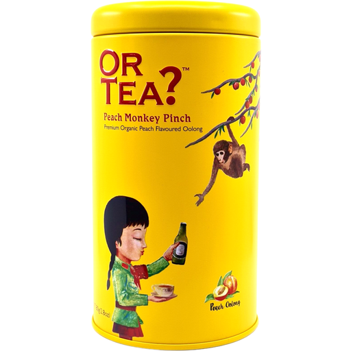 Or Tea? BIO Monkey Pinch Peach Oolong - Метална кутия 80 g