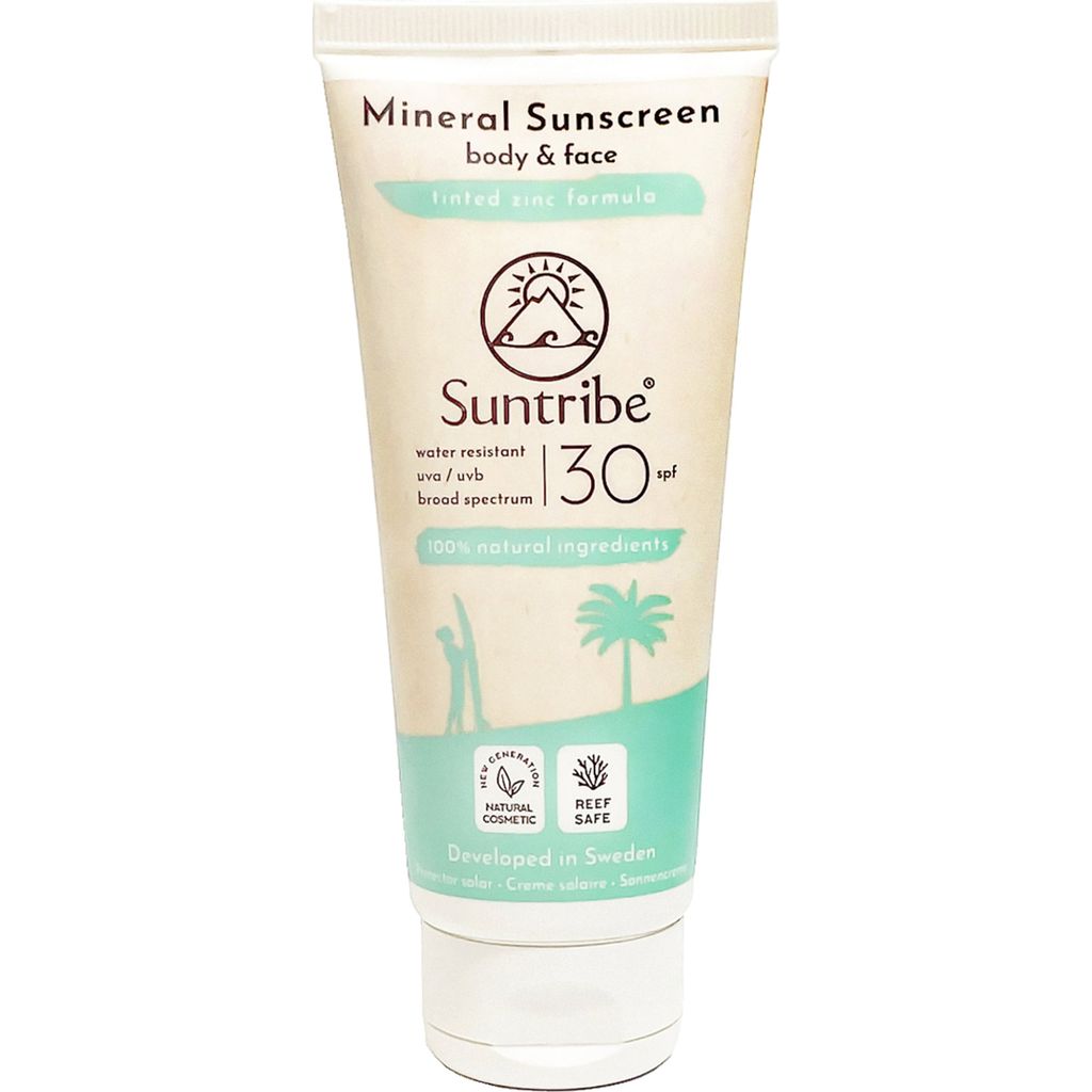 Suntribe Mineral Sunscreen SPF 30, 100 ml - Ecco Verde Online Shop