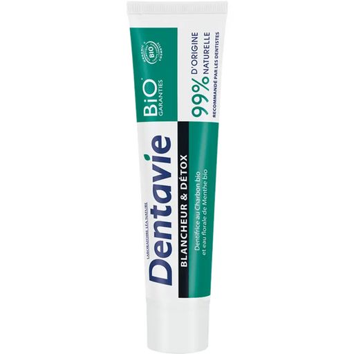 DENTAVIE Dentifrice Blancheur & Détox - 75 ml