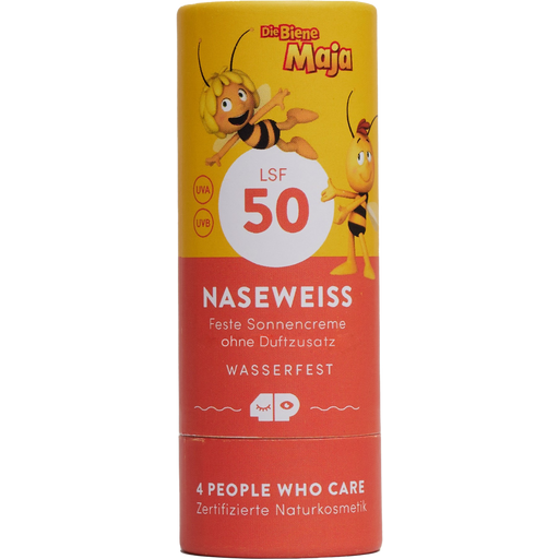 Feste Sonnencreme LSF 50 "Naseweiss - Biene Maja" - 40 g