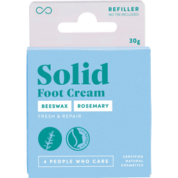 4 PEOPLE WHO CARE Solid Foot Cream with Beeswax - Refill