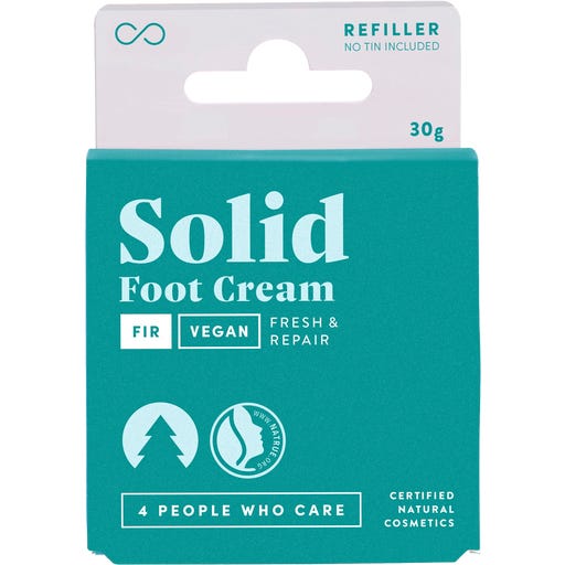 4 PEOPLE WHO CARE Solid Vegan Foot Cream, 40 g Ecco Verde Online Shop