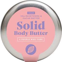 4 PEOPLE WHO CARE Solid Body Butter Vegan - Burk