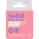 4 PEOPLE WHO CARE Solid Sea Buckthorn & Cocoa Body Butter - Recambio