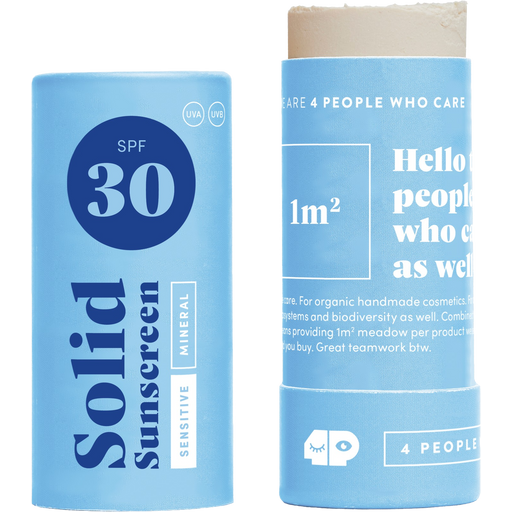 4 PEOPLE WHO CARE Solid Sunscreen SPF 30 - 40 г