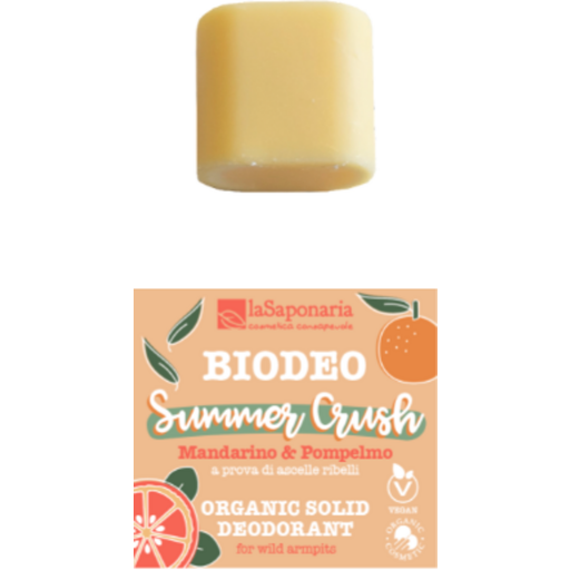 La Saponaria BIODEO Deodorante Solido Summer Crush - 40 ml