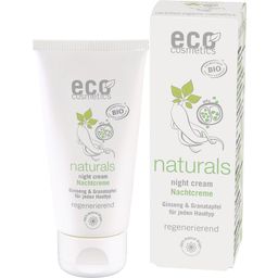 eco cosmetics Nattkräm ginseng & granatäpple