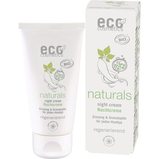 Eco Cosmetics Noćna krema sa ginsengom i narom