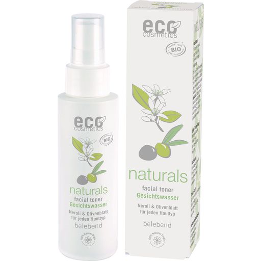 eco cosmetics Voda za obraz s pomarančo in oljko