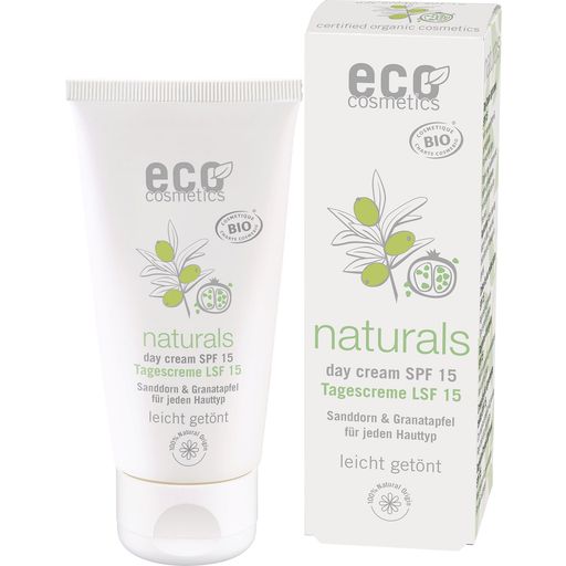 eco cosmetics Day Cream SPF 15 Tinted, 50 ml