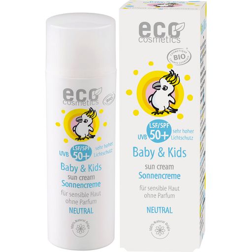 eco cosmetics Crème Solaire Neutre Baby & Kids SPF 50+
