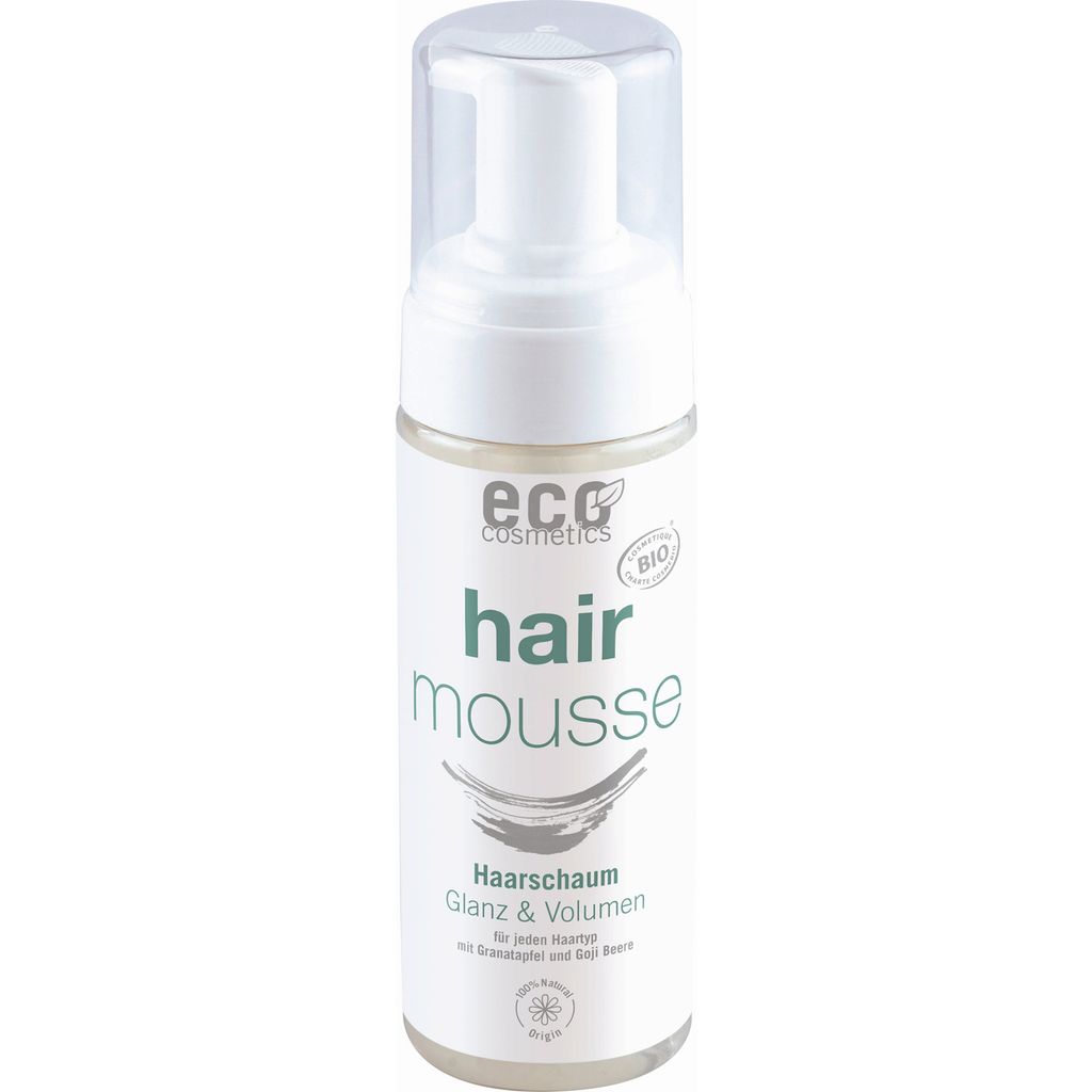 eco cosmetics Hair Mousse with Pomegranate, 150 ml - Ecco Verde Online Shop