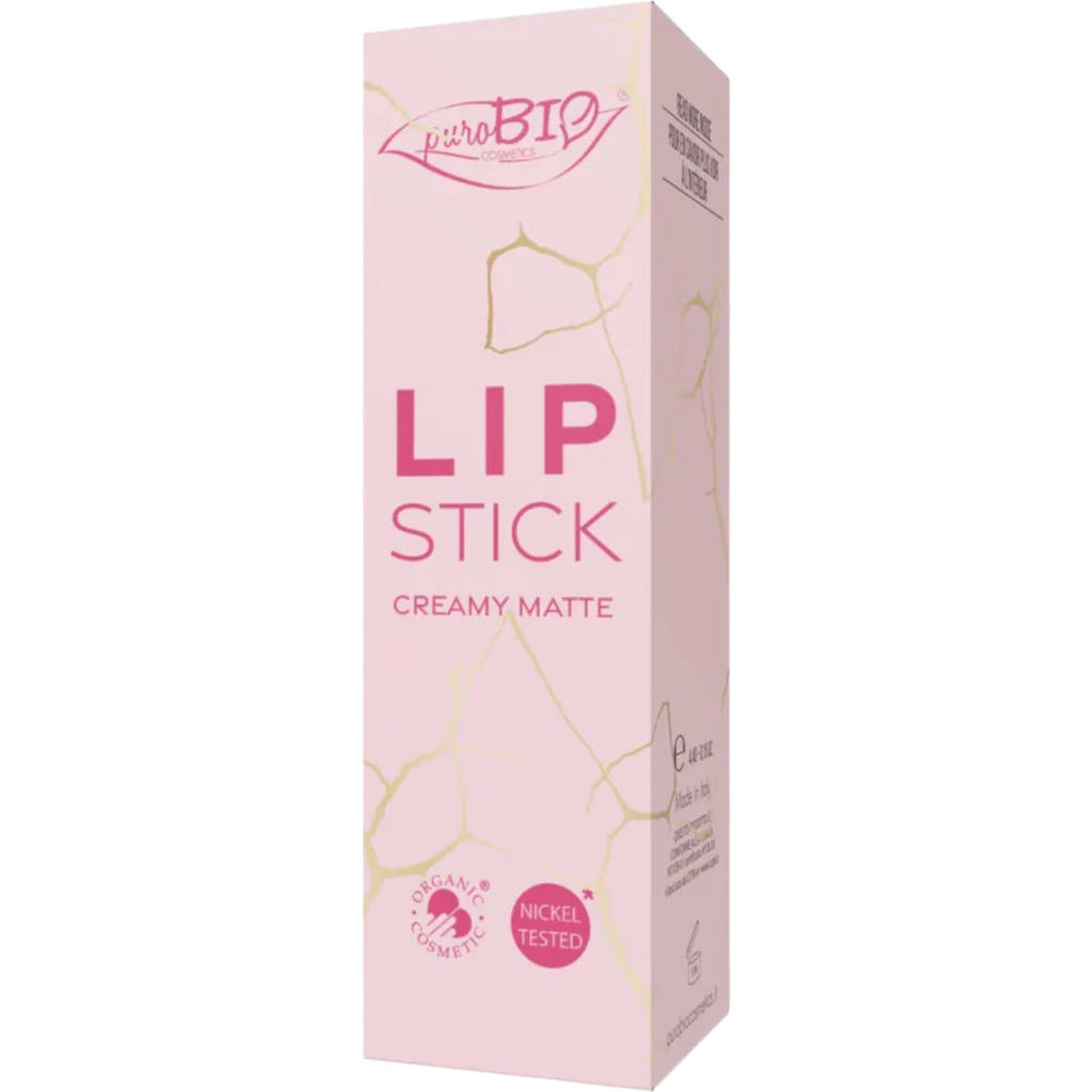 PuroBIO Cosmetics Kintsugi Creamy Matte Lipstick Ecco Verde Online Shop purobio-cosmetics-kintsugi-creamy-matte-lipstick-ecco-verde-online-shop