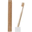 BANBU Zobna ščetka iz bambusa - Medium - Bela