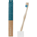 BANBU Bambusová zubná kefka (tvrdá) - modrá 