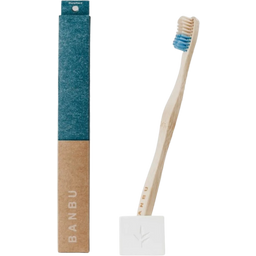 BANBU Četkica za zube od bambusa - Tvrda - Plava