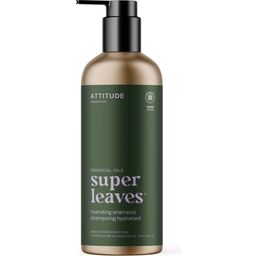 Shampoing Hydratant Menthe Poivrée & Orange Douce - Super Leaves - 473 ml
