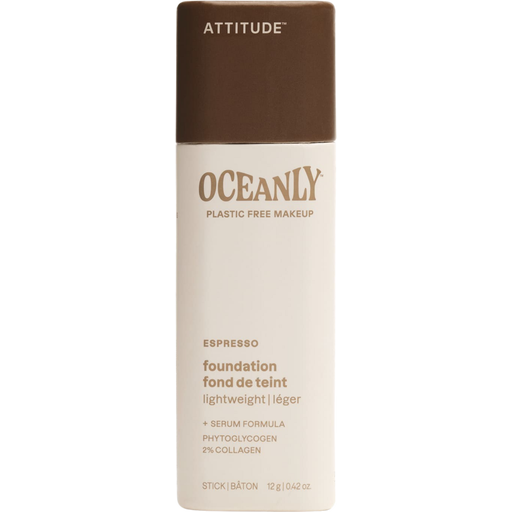 Attitude Oceanly Light Coverage Foundation Stick - Espresso