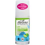 alviana Naturkosmetik Roll-On deodorant s bio limetkou