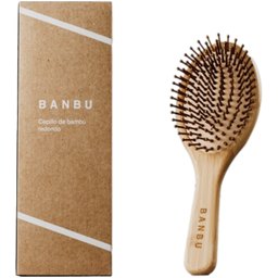 BANBU Brosse à Cheveux Bambou - Ovale