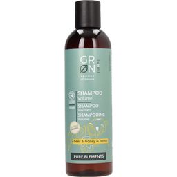 GRN [GREEN] Shampoo Volume Beer & Honey & Hemp