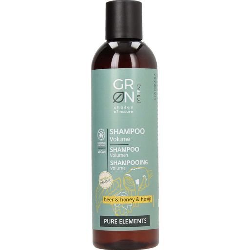 GRN [GREEN] Shampoo Volume Beer & Honey & Hemp - 250 ml