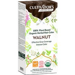 CULTIVATOR'S Organic Herbal hajfesték - Walnut - 100 g