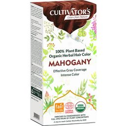 CULTIVATOR'S Organic Herbal Hair Color - Mahogany - 100 g